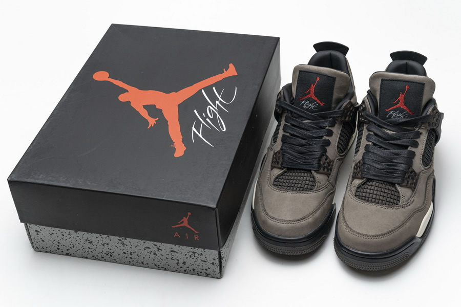 Travis Scott Air Jordan 4 Retro Brown Nike Aj4 882335 7 - www.kickbulk.co