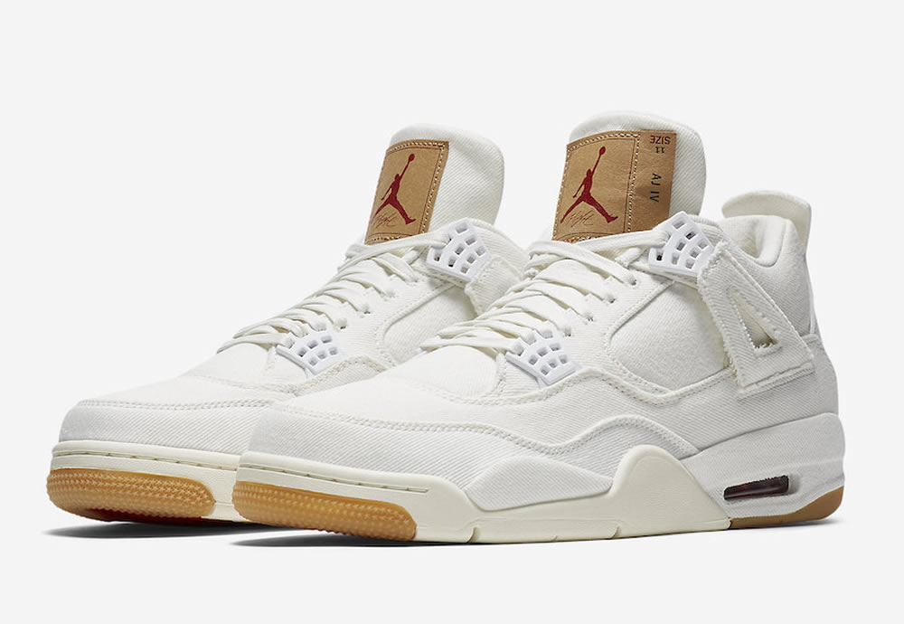 Levis Air Jordan 4 Retro White Denim Ao2571 100 3 - www.kickbulk.co