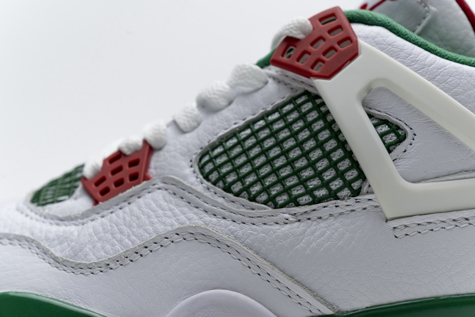 Nike Air Jordan 4 Retro White Green Red Aq3816 063 14 - www.kickbulk.co