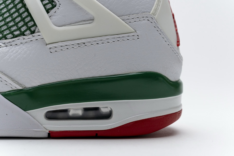 Nike Air Jordan 4 Retro White Green Red Aq3816 063 15 - www.kickbulk.co