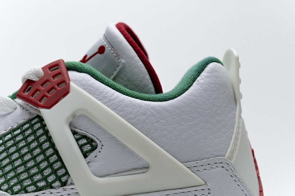 Nike Air Jordan 4 Retro White Green Red Aq3816 063 16 - www.kickbulk.co