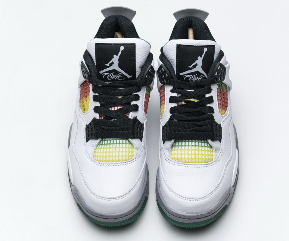 Nike Air Jordan 4 Retro Rasta Aq9129 100 2 - www.kickbulk.co