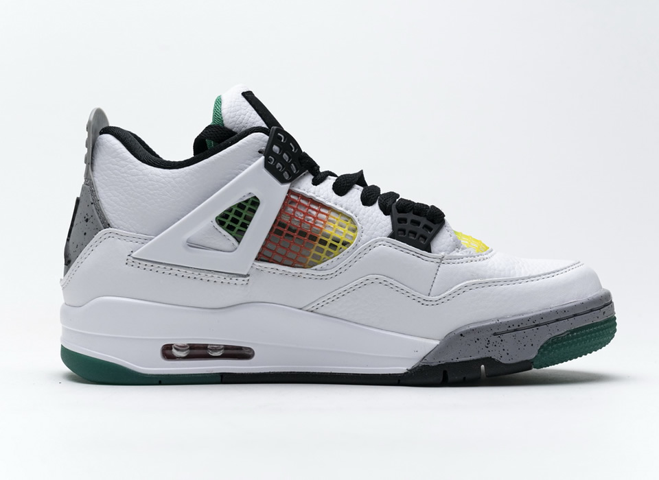 Nike Air Jordan 4 Retro Rasta Aq9129 100 5 - www.kickbulk.co