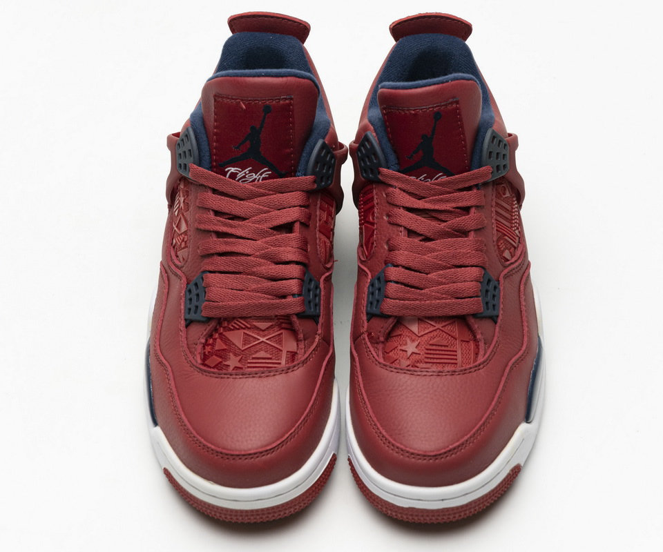 Nike Air Jordan 4 Retro Fiba Gym Red Ci1184 617 2 - www.kickbulk.co