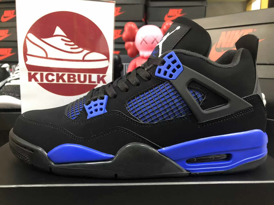 Air Jordan 4 Retro Black Game Royal Ct8527 018 7 - www.kickbulk.co