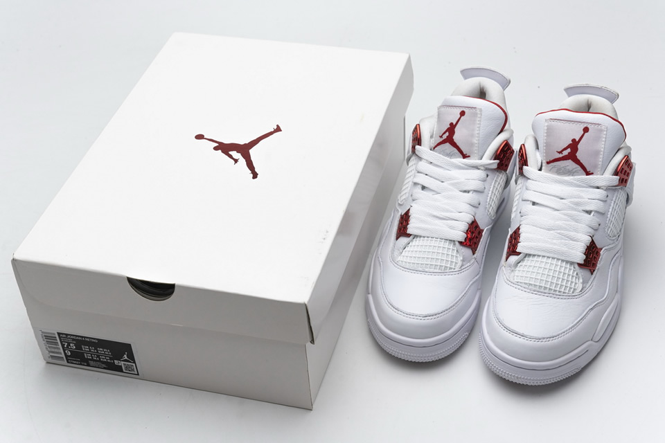 Nike Air Jordan 4 Retro Metallic Red Ct8527 112 6 - www.kickbulk.co