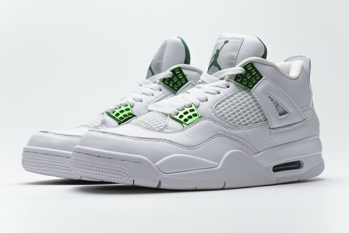 Nike Air Jordan 4 Retro Green Metallic Ct8527 113 10 - www.kickbulk.co