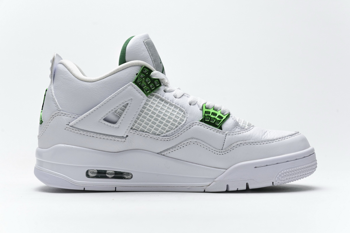 Nike Air Jordan 4 Retro Green Metallic Ct8527 113 15 - www.kickbulk.co