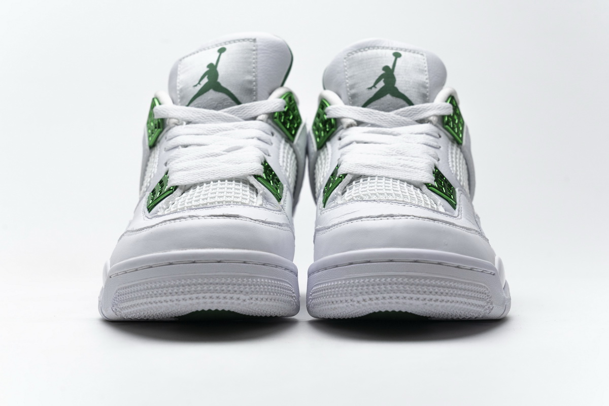 Nike Air Jordan 4 Retro Green Metallic Ct8527 113 9 - www.kickbulk.co