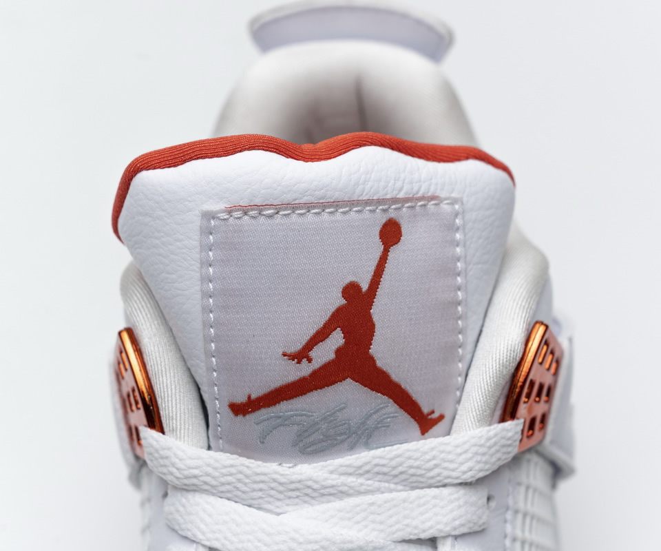 Nike Air Jordan 4 Retro Metallic Orange Ct8527 118 19 - www.kickbulk.co