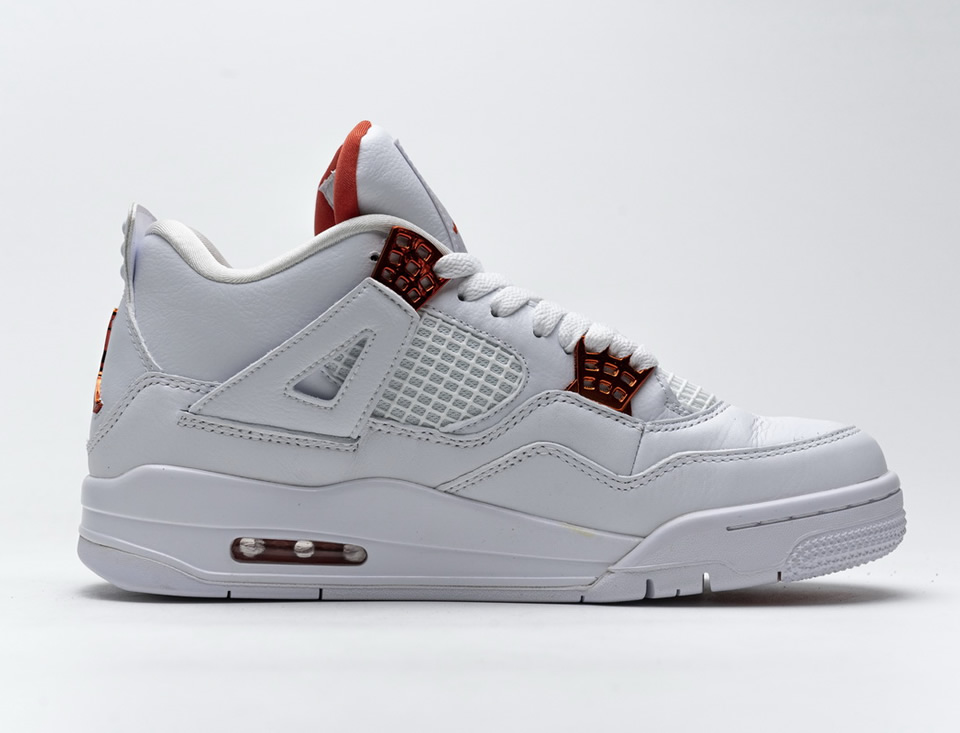 Nike Air Jordan 4 Retro Metallic Orange Ct8527 118 4 - www.kickbulk.co