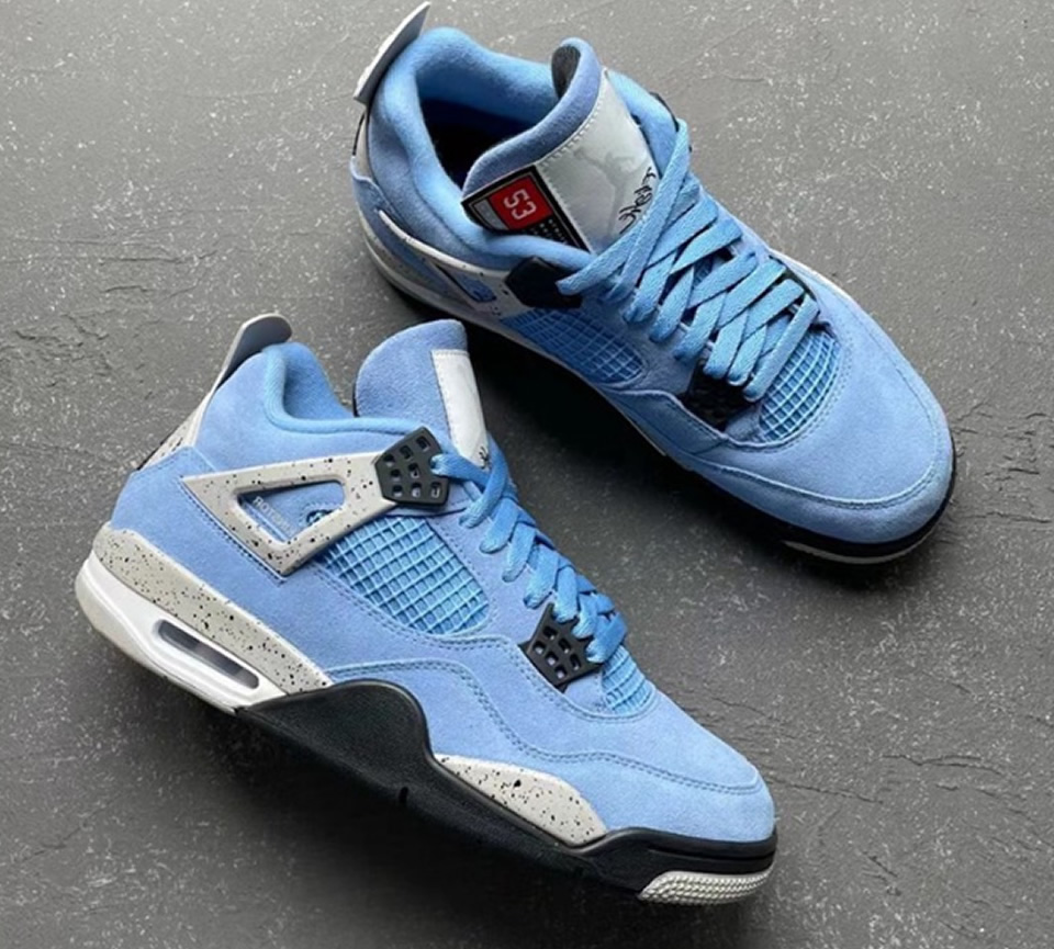 Nike Air Jordan 4 University Blue Ct8527 400 4 - www.kickbulk.co