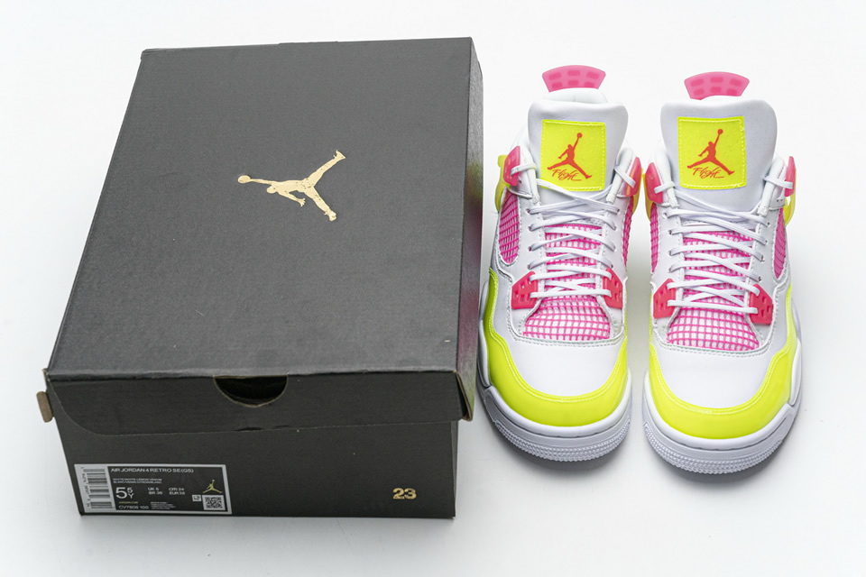Nike Air Jordan 4 Retro Se Lemon Venom Cv7808 100 3 - www.kickbulk.co