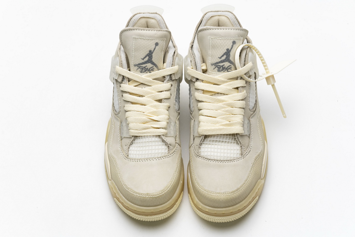 Off White X Air Jordan 4 Sail Cv9388 100 Mens Wmns New Release Date 4 - www.kickbulk.co