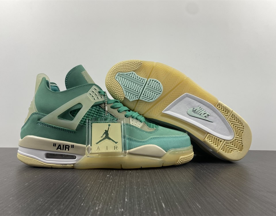 Off White Air Jordan 4 Sail Neptune Tiffany Green Cv9388 102 3 - www.kickbulk.co