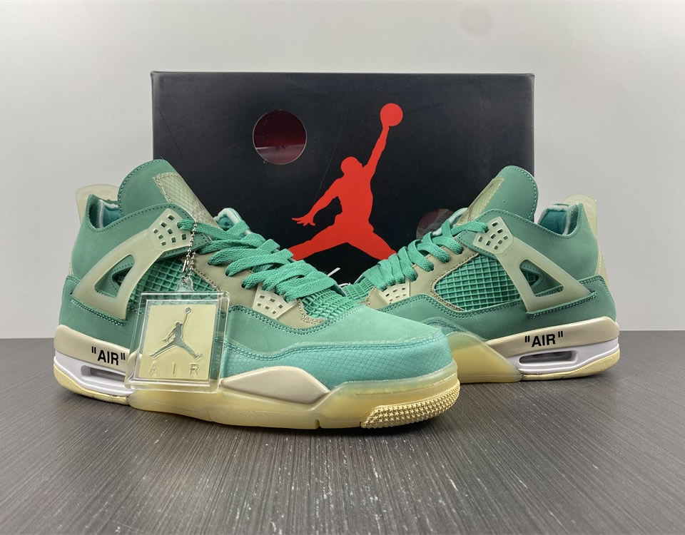 Off White Air Jordan 4 Sail Neptune Tiffany Green Cv9388 102 5 - www.kickbulk.co