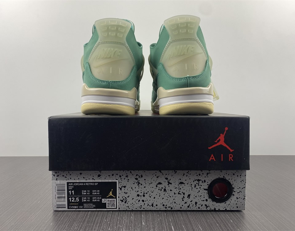 Off White Air Jordan 4 Sail Neptune Tiffany Green Cv9388 102 8 - www.kickbulk.co