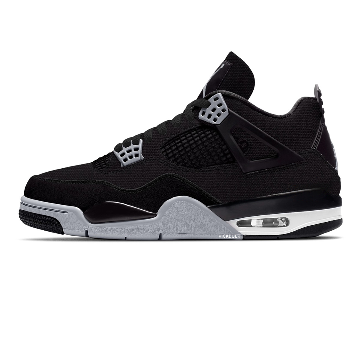 Air Jordan 4 Retro Black Canvas Dh7138 006 1 - www.kickbulk.co