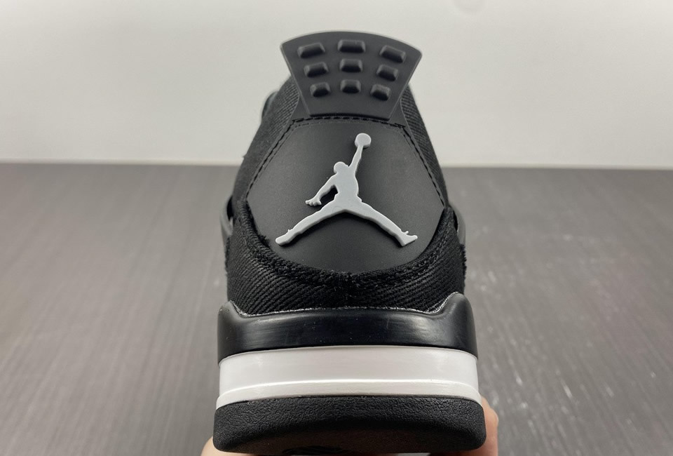 Air Jordan 4 Retro Black Canvas Dh7138 006 14 - www.kickbulk.co