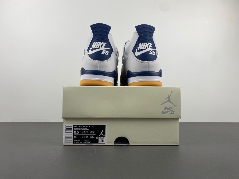 Nike Sb Air Jordan 4 Retro Sp Navy Dr5415 100 15 - www.kickbulk.co