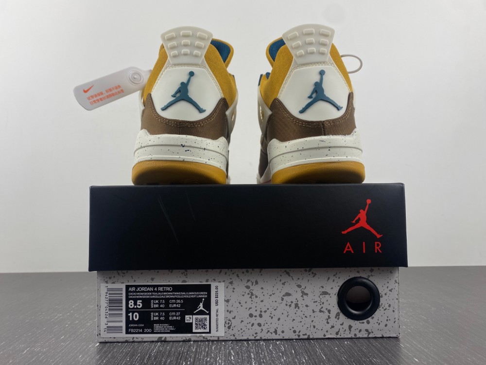 Air Jordan 4 Gs Cacao Wow Fb2214 200 12 - www.kickbulk.co