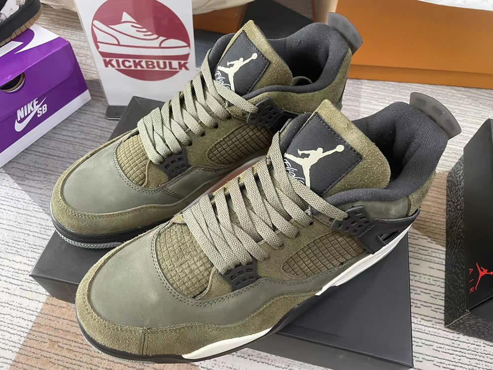 Air Jordan 4 Retro Se Craft Olive Fb9927 200 4 - www.kickbulk.co