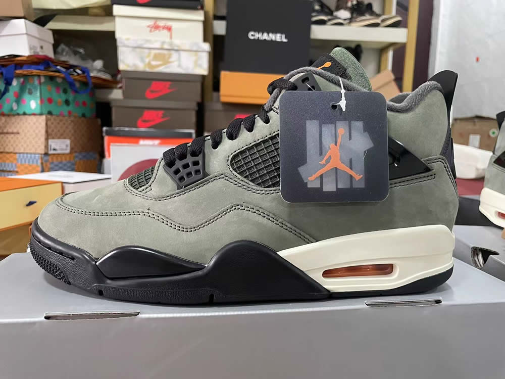 Undefeated Jordan 4 Retro Deep Green Ib1519 200 12 - www.kickbulk.co