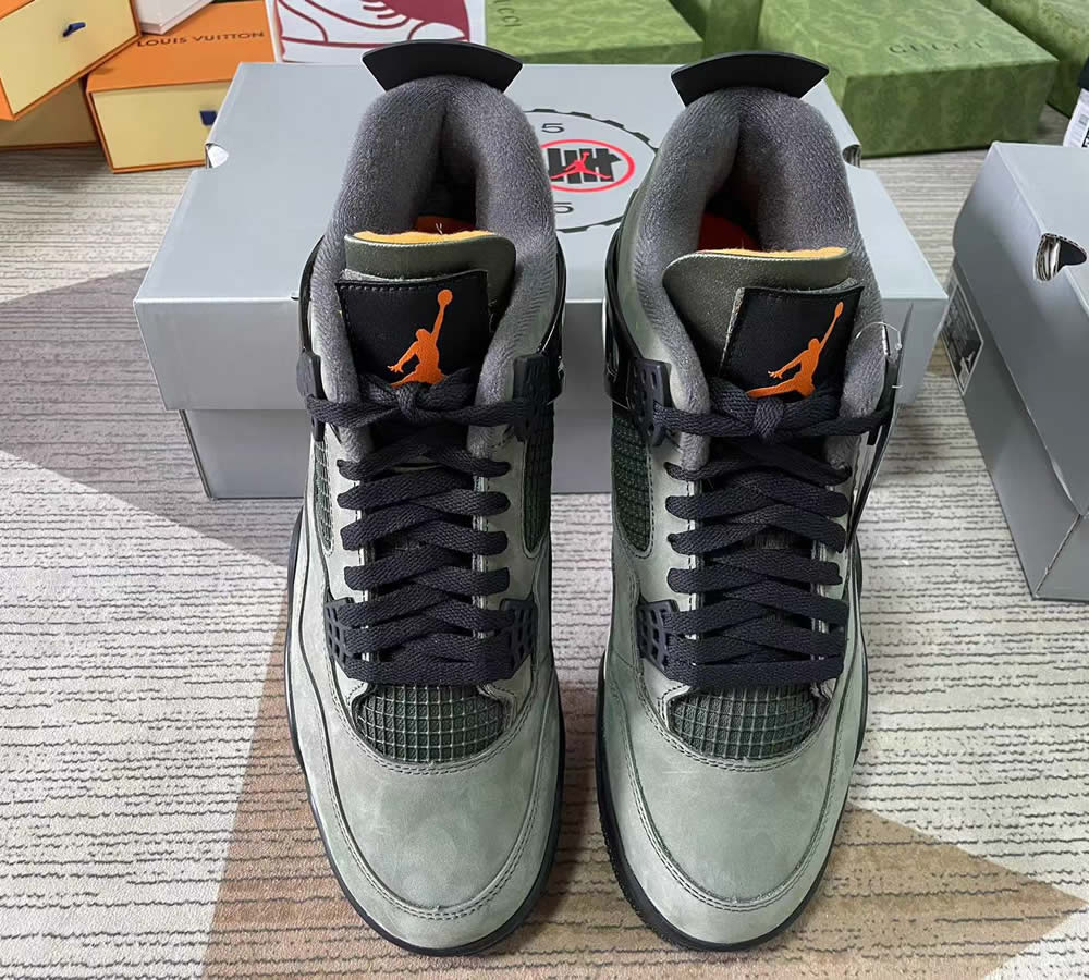 Undefeated Jordan 4 Retro Deep Green Ib1519 200 14 - www.kickbulk.co