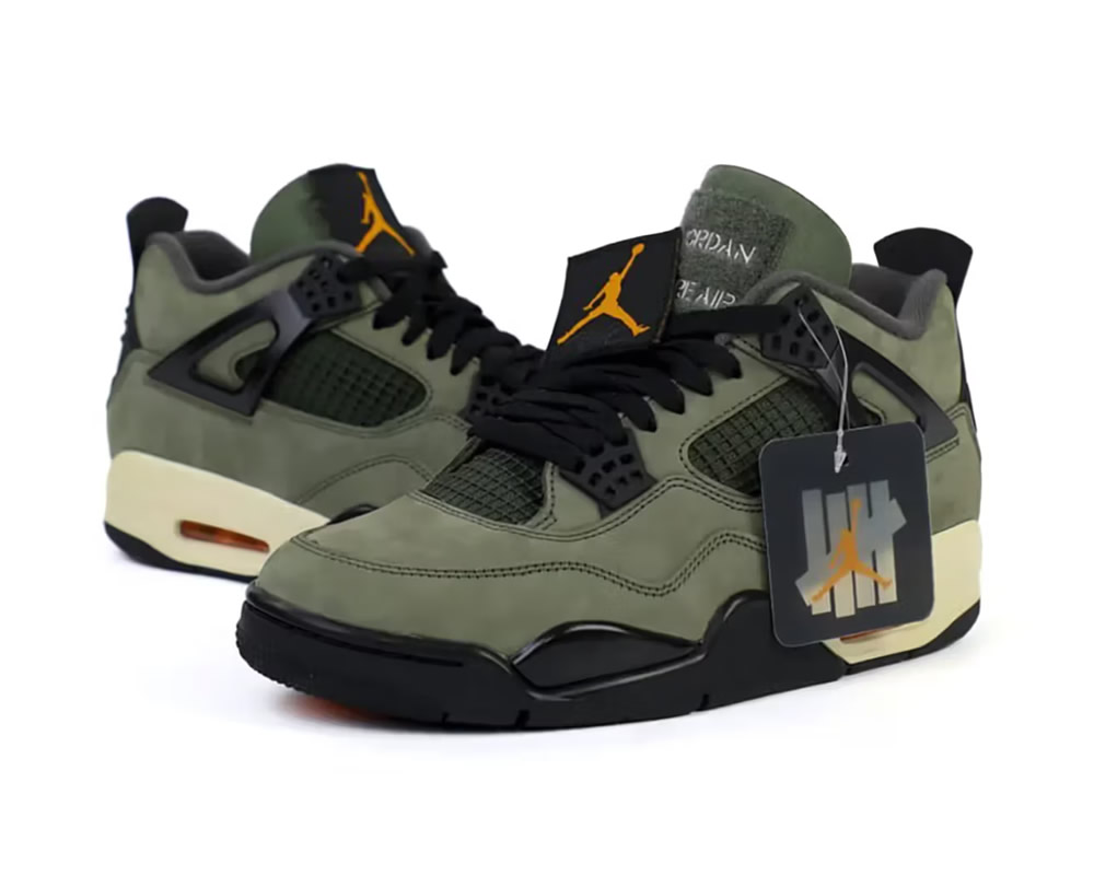 Undefeated Jordan 4 Retro Deep Green Ib1519 200 3 - www.kickbulk.co