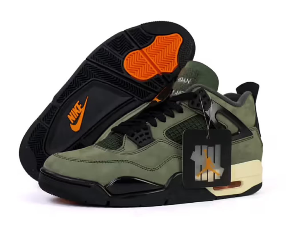 Undefeated Jordan 4 Retro Deep Green Ib1519 200 4 - www.kickbulk.co