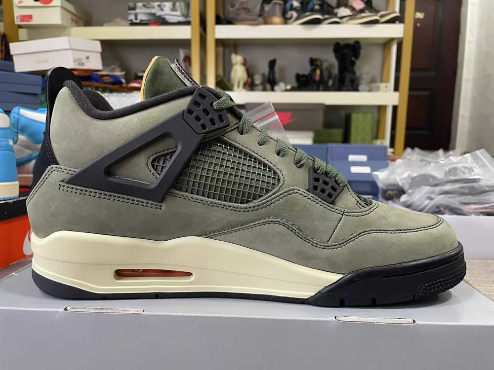 Undefeated Jordan 4 Retro Deep Green Ib1519 200 14 - www.kickbulk.co