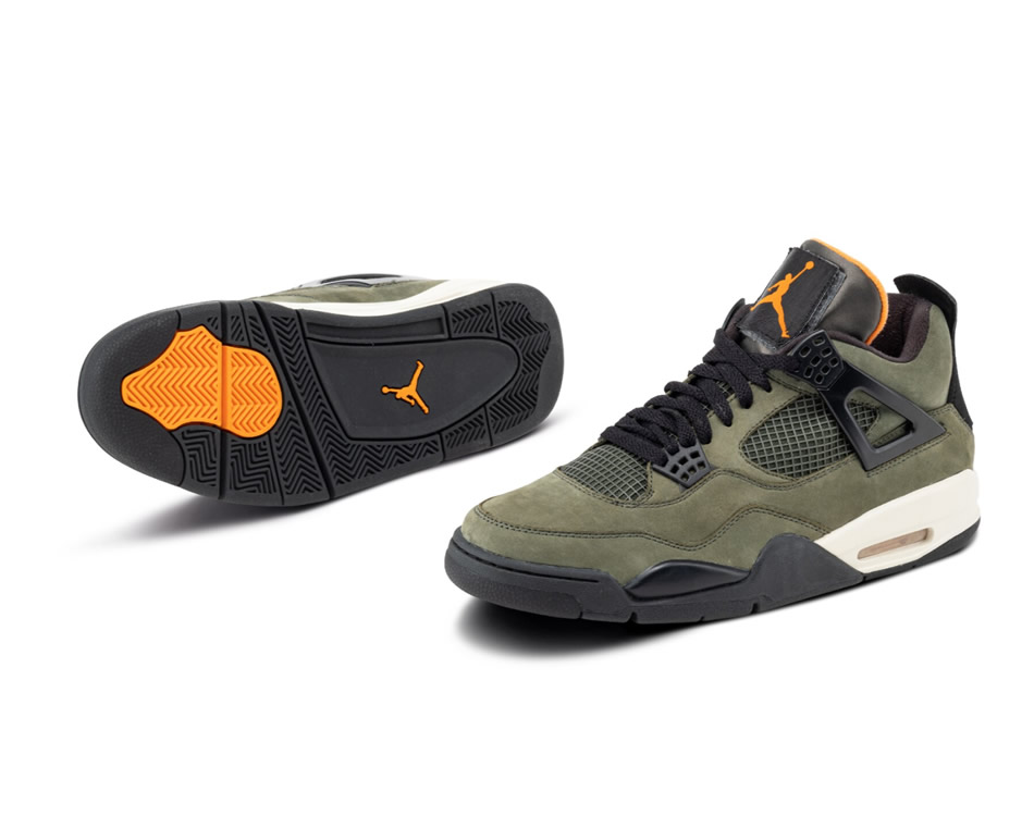 Undefeated Jordan 4 Retro Deep Green Ib1519 200 5 - www.kickbulk.co