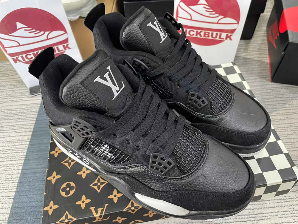 Lv Air Jordan 4 Black Lv6927 001 4 - www.kickbulk.co