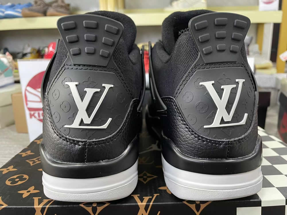 Lv Air Jordan 4 Black Lv6927 001 5 - www.kickbulk.co