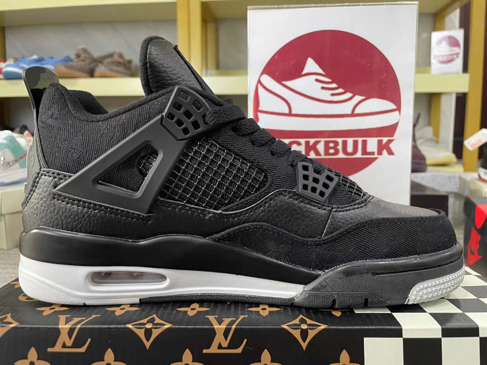 Lv Air Jordan 4 Black Lv6927 001 9 - www.kickbulk.co