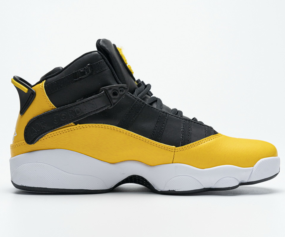 Nike Jordan 6 Rings Bg Basketball Shoes Yellow 322992 700 7 - www.kickbulk.co