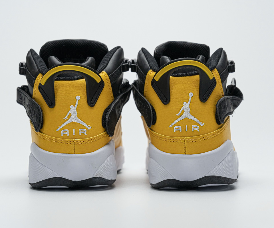 Nike Jordan 6 Rings Bg Basketball Shoes Yellow 322992 700 8 - www.kickbulk.co