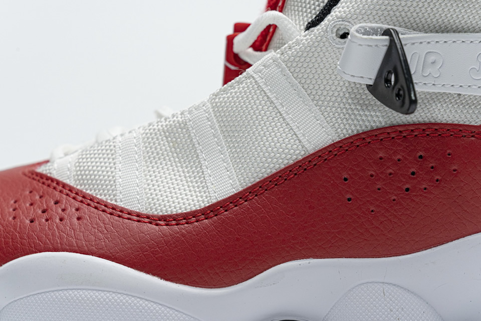 Nike Jordan 6 Rings Bg Basketball Shoes White Red Lifestyle 323419 120 14 - www.kickbulk.co