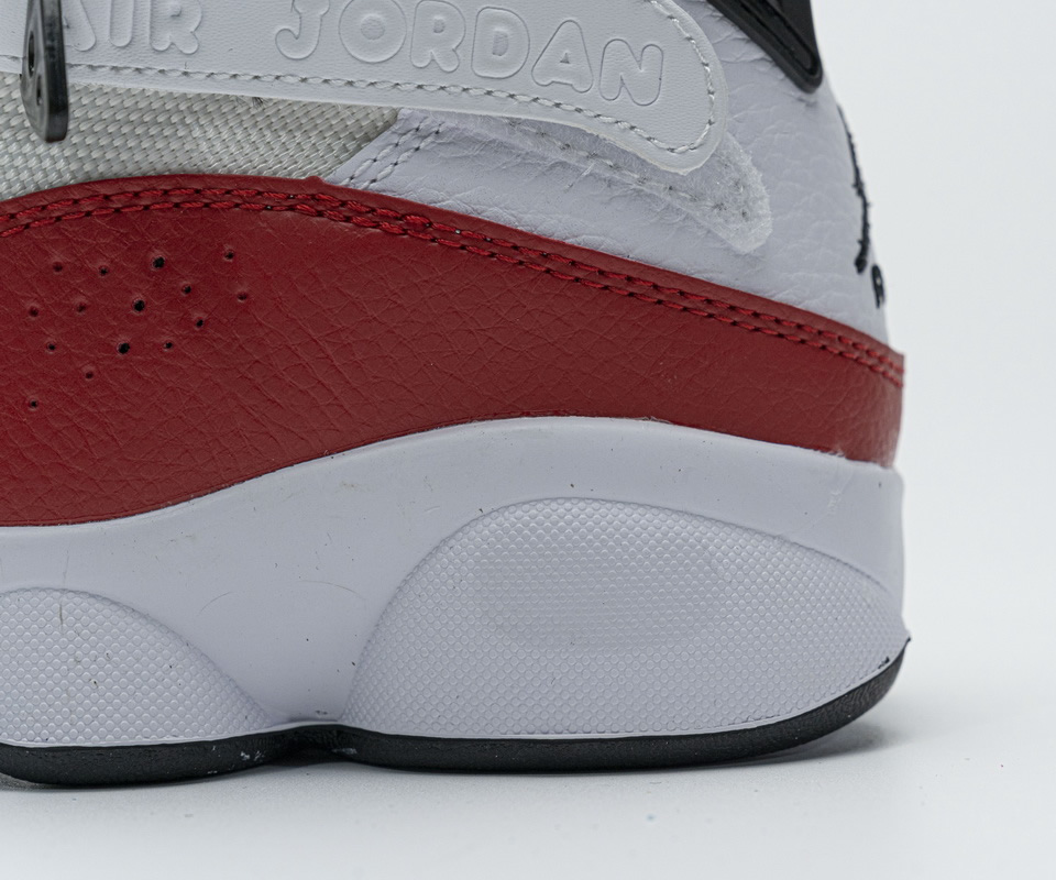 Nike Jordan 6 Rings Bg Basketball Shoes White Red Lifestyle 323419 120 15 - www.kickbulk.co