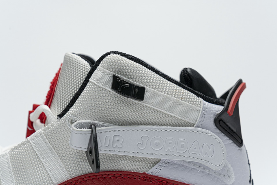 Nike Jordan 6 Rings Bg Basketball Shoes White Red Lifestyle 323419 120 20 - www.kickbulk.co
