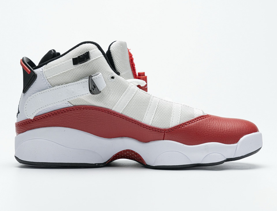Nike Jordan 6 Rings Bg Basketball Shoes White Red Lifestyle 323419 120 5 - www.kickbulk.co
