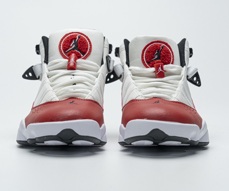 Nike Jordan 6 Rings Bg Basketball Shoes White Red Lifestyle 323419 120 7 - www.kickbulk.co