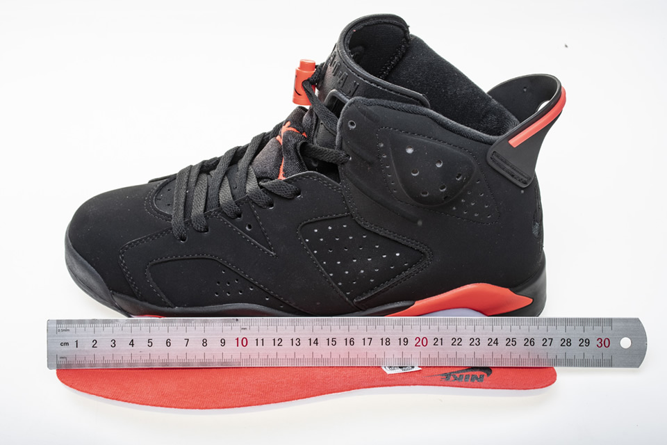 Nike Air Jordan 6 Black Infrared 384664 060 24 - www.kickbulk.co