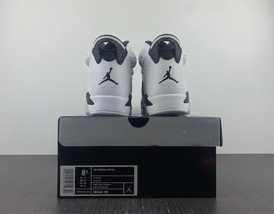 Air Jordan 6 Retro Oreo 384664 101 10 - www.kickbulk.co