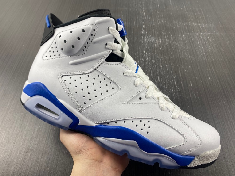 Air Jordan 6 Retro Sport Blue 2014 384664 107 7 - www.kickbulk.co