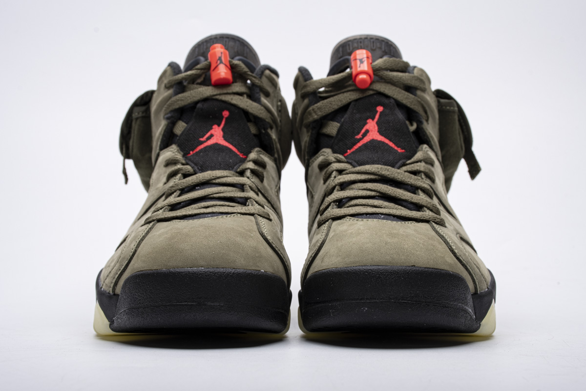 Travis Scott X Air Jordan 6 Retro Olive Cn1084 200 10 - www.kickbulk.co