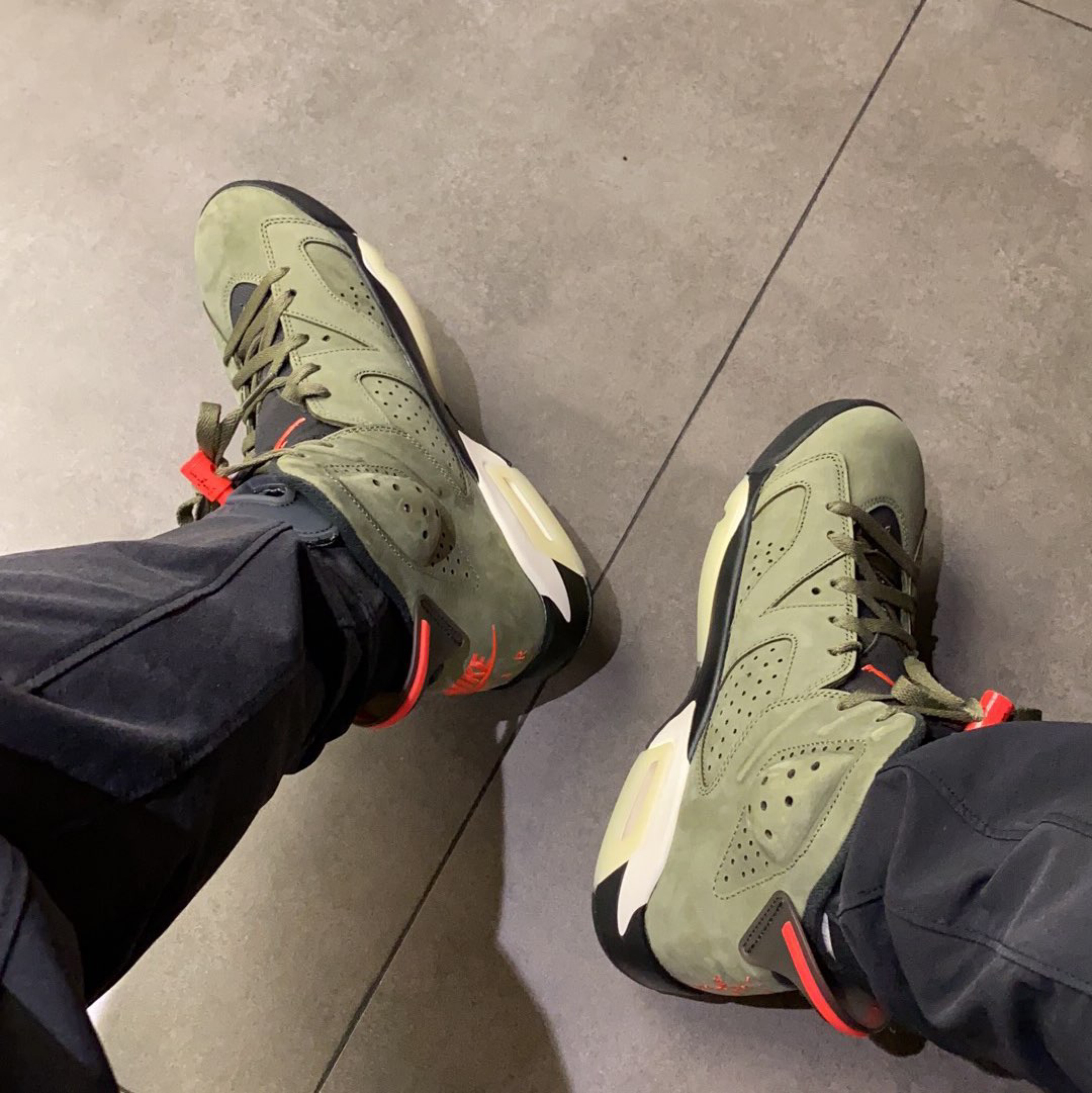 Travis Scott X Air Jordan 6 Retro Olive Cn1084 200 15 - www.kickbulk.co