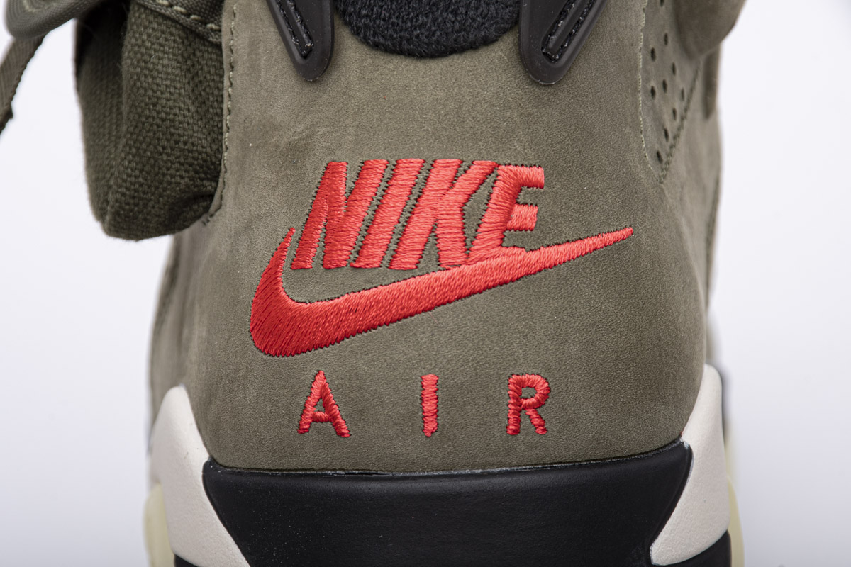 Travis Scott X Air Jordan 6 Retro Olive Cn1084 200 32 - www.kickbulk.co