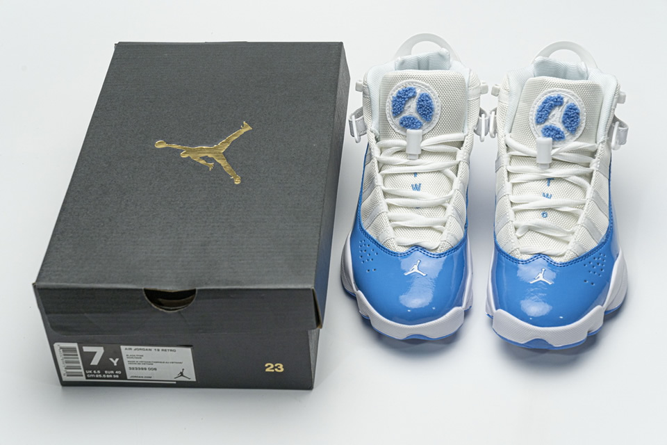 Nike Jordan 6 Rings Bg Basketball Shoes Unc Cw7037 100 8 - www.kickbulk.co