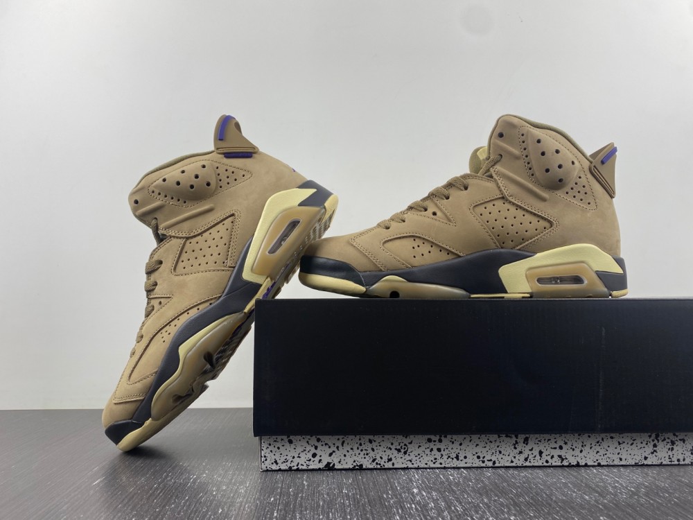 Air Jordan 6 Retro Gore Tex Brown Kelp Fd1643 300 11 - www.kickbulk.co